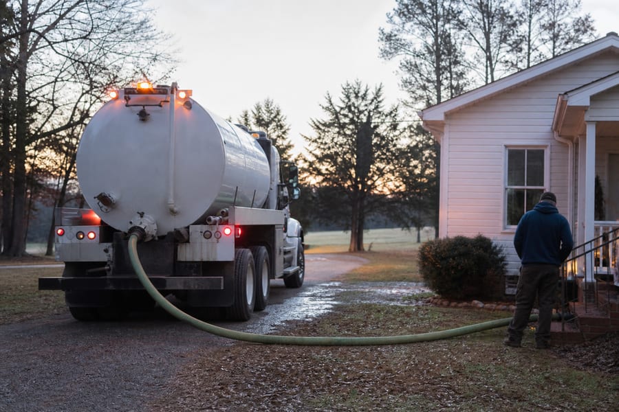 Emergency Septic Pumping work