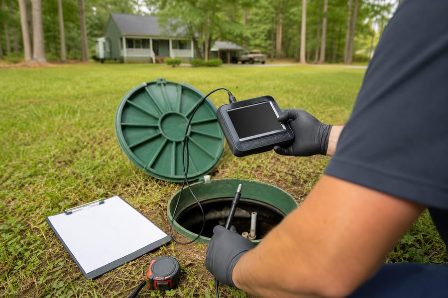 Septic Inspection work