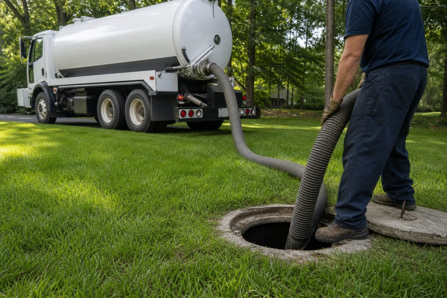 Septic Tank Pumping in Shelby, NC